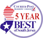 Voted Best of by Courier Post 5 Year Running